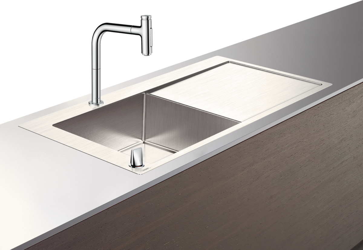Hansgrohe C71-F450-12 Eviye Kombinasyonu Sağ Damlalıklı 43230000 